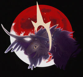 Shaded bust with simple background!