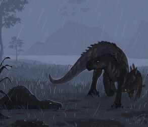 Fully rendered fullbody + 2 characters, complex background! Contact to inquire about this option!